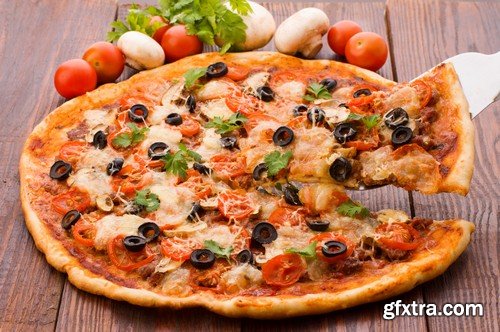 Stock Photos - Pizza 2, 25xJPG