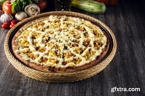 Stock Photos - Pizza 2, 25xJPG