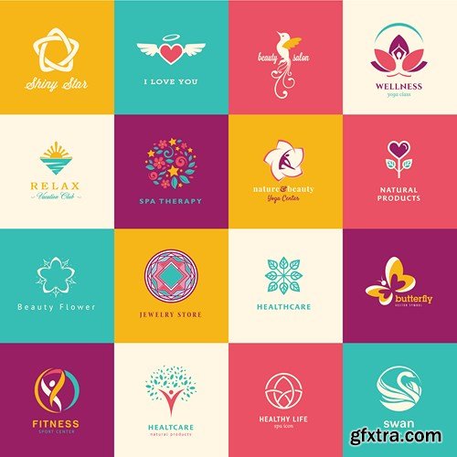 Logo & Icons - Design Vector Collection, 25xEPS