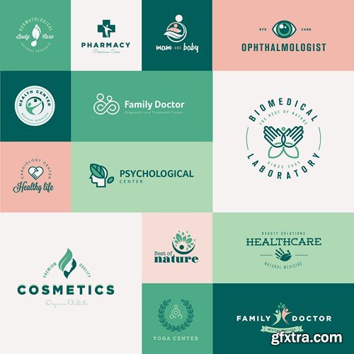 Logo & Icons - Design Vector Collection, 25xEPS