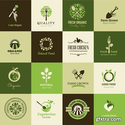 Logo & Icons - Design Vector Collection, 25xEPS