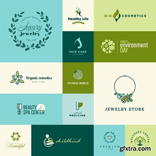 Logo & Icons - Design Vector Collection, 25xEPS