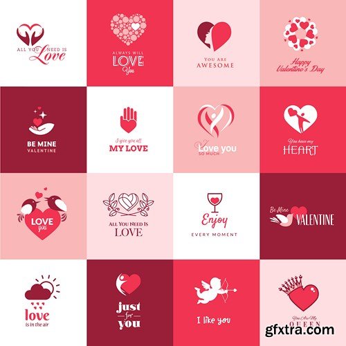 Logo & Icons - Design Vector Collection, 25xEPS