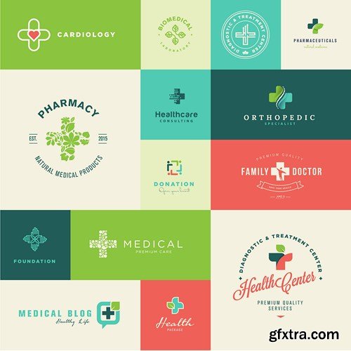 Logo & Icons - Design Vector Collection, 25xEPS