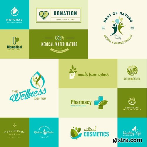 Logo & Icons - Design Vector Collection, 25xEPS