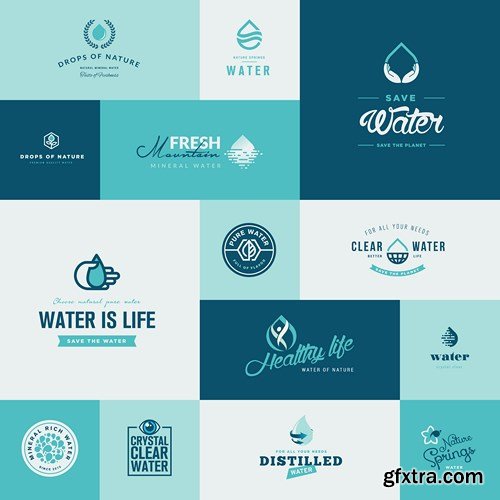 Logo & Icons - Design Vector Collection, 25xEPS