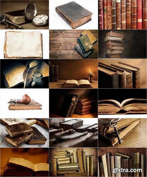 Collection of images of old books 25 HQ Jpeg