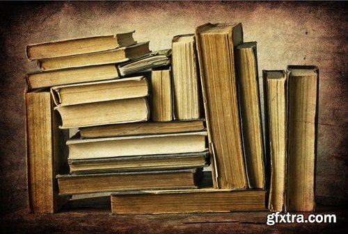 Collection of images of old books 25 HQ Jpeg