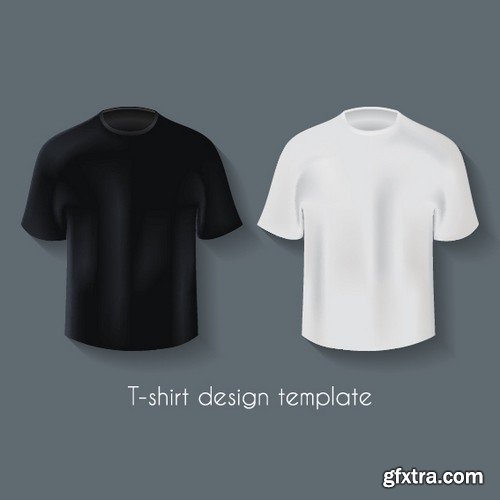 Stock Vectors - T-shirt 7, 25xEPS