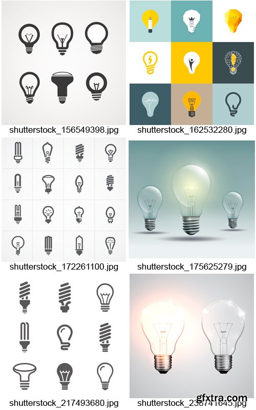 Amazing SS - Light Bulbs, LED, CFL, 25xEPS