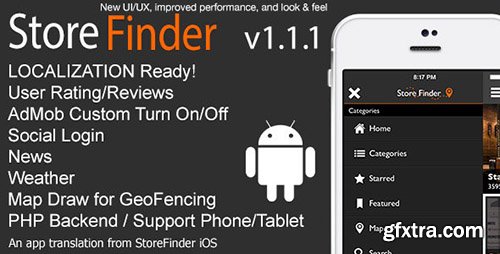 CodeCanyon - Store Finder Full Android Application v1.1.0