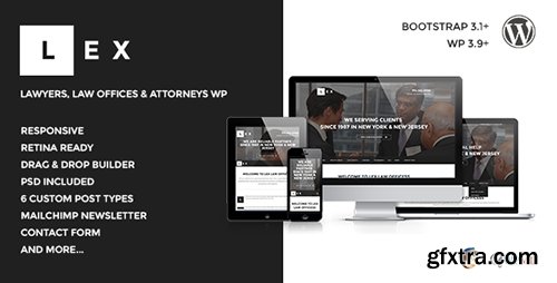 ThemeForest - LEX v1.3 - Law Offices, Lawyers & Attorneys WP