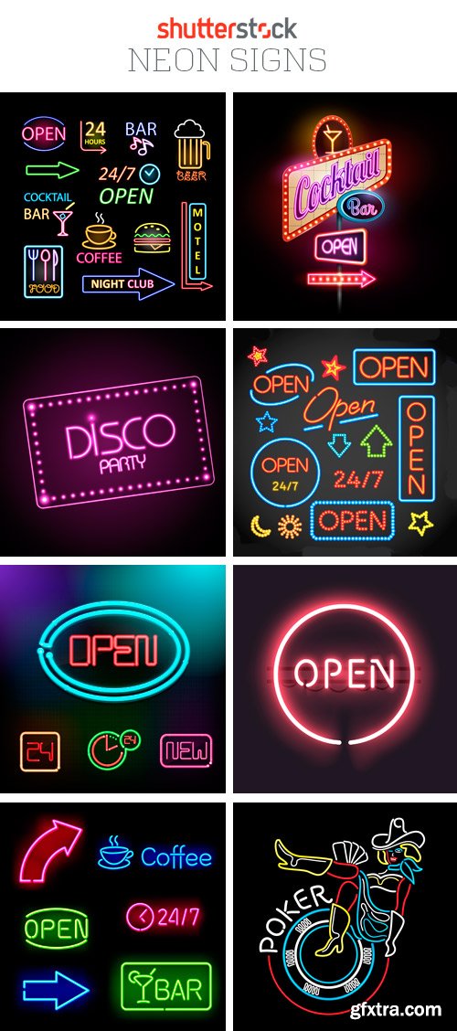 Amazing SS - Neon Signs, 25xEPS