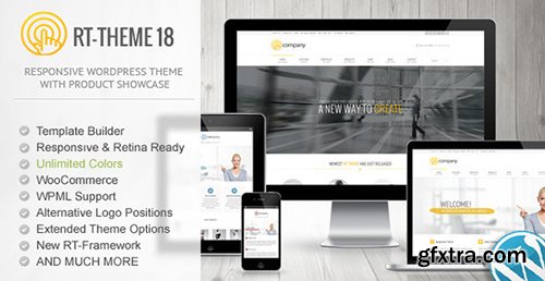 ThemeForest - RT-Theme 18 v1.6.1 - Responsive Wordpress Theme