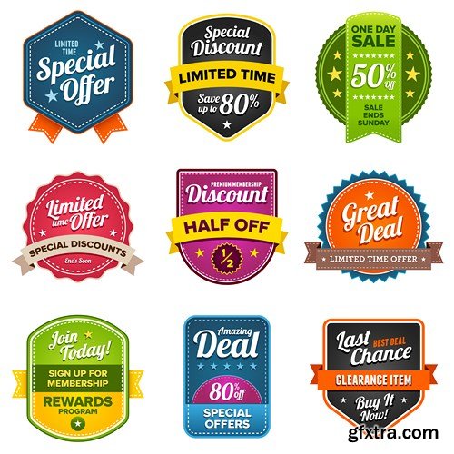 Label Vector Collection, 25xEPS