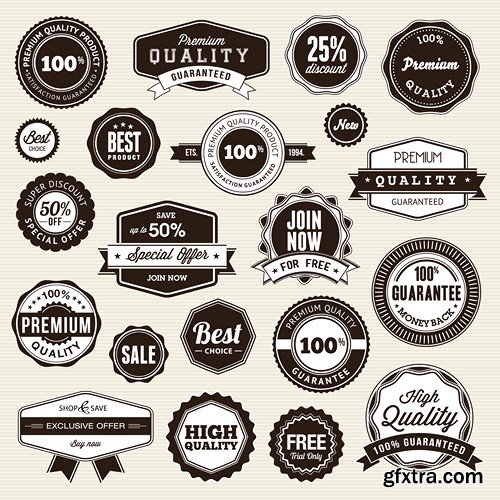 Label Vector Collection, 25xEPS