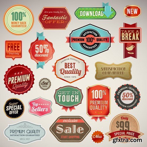 Label Vector Collection, 25xEPS