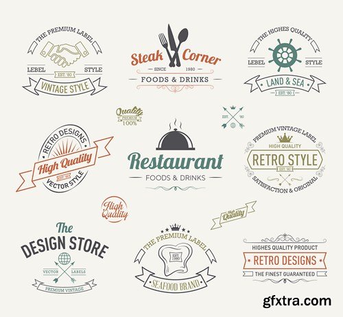 Label Vector Collection, 25xEPS