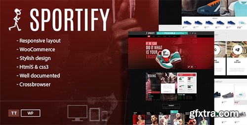 ThemeForest - Sportify v1.8 - Gym WordPress Theme