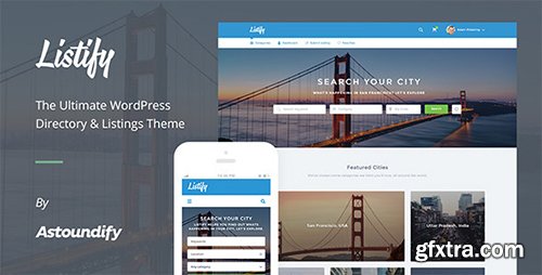 ThemeForest - Listify v1.0.1.1 - WordPress Directory Theme