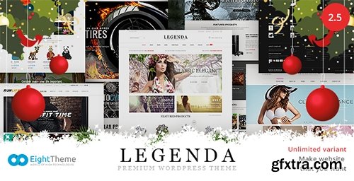 ThemeForest - Legenda v2.5 - Responsive Multi-Purpose WordPress Theme