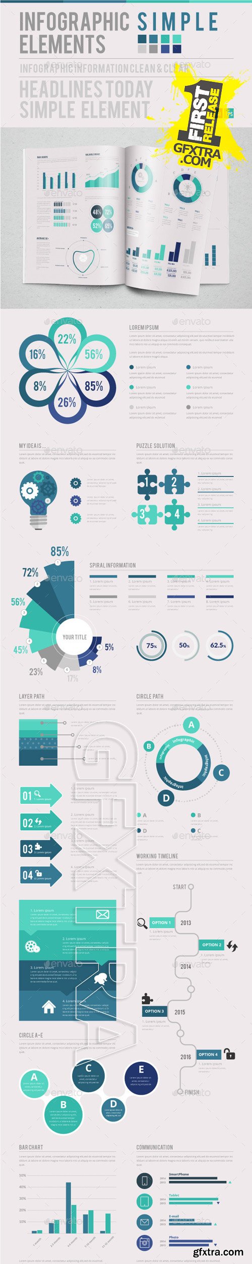 GraphicRiver - Infographic Simple 9869994