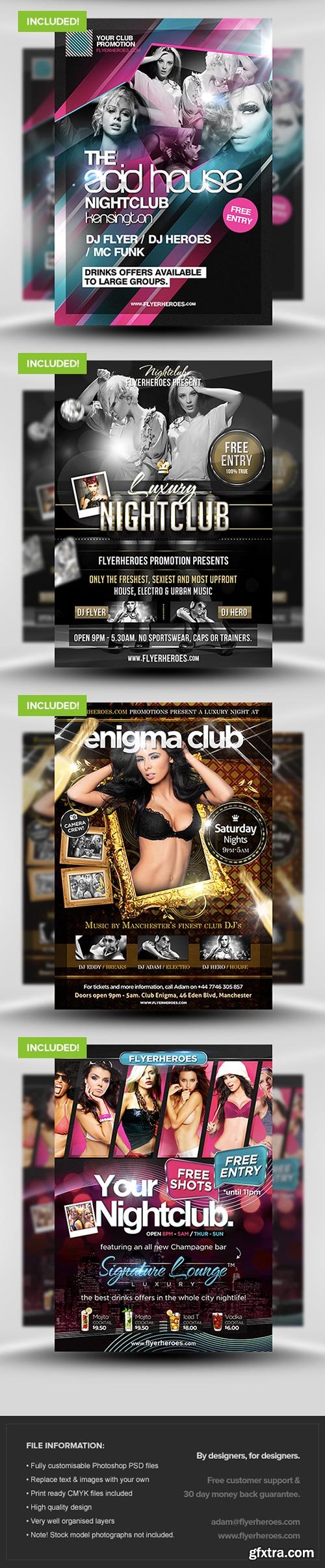 The Club Flyer Bundle 4