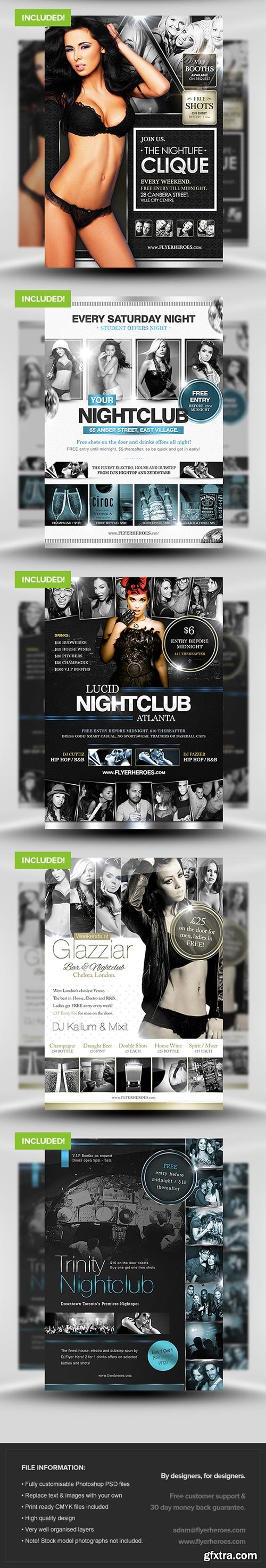 The Club Flyer Bundle 7