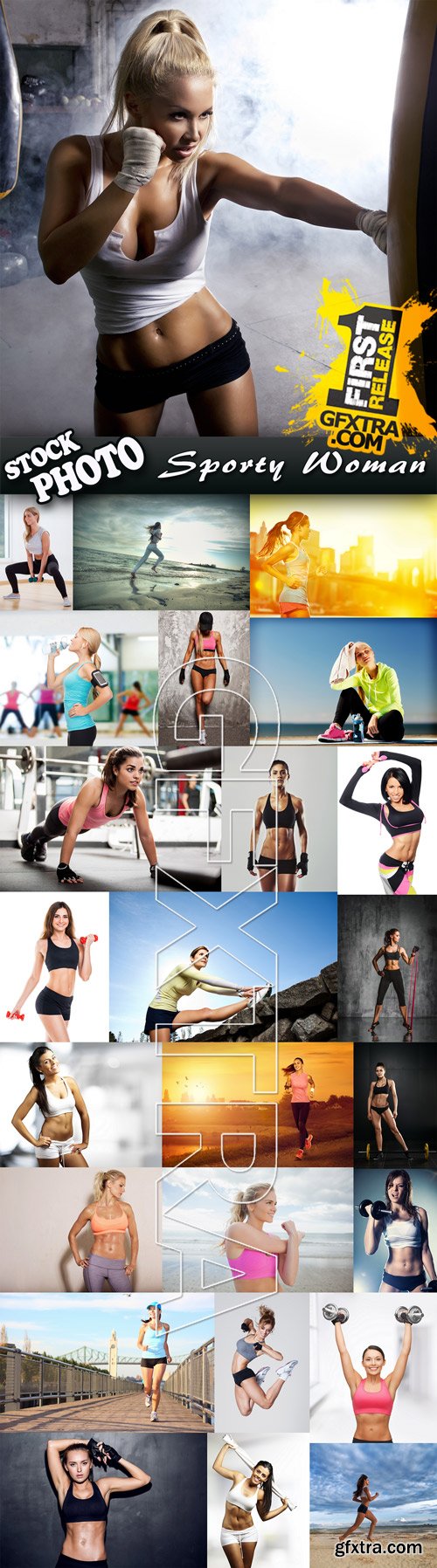 Stock Photo - Sporty Woman, 25JPG