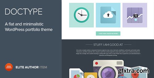 ThemeForest - Doctype v1.0.11 - A Flat and Minimal Portfolio Theme