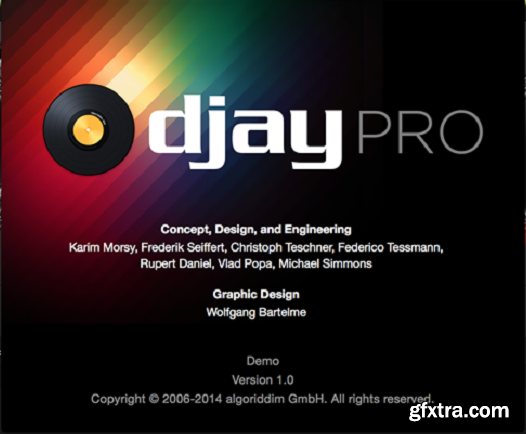 Algoriddim djay Pro 1.0 Multilingual MacOSX