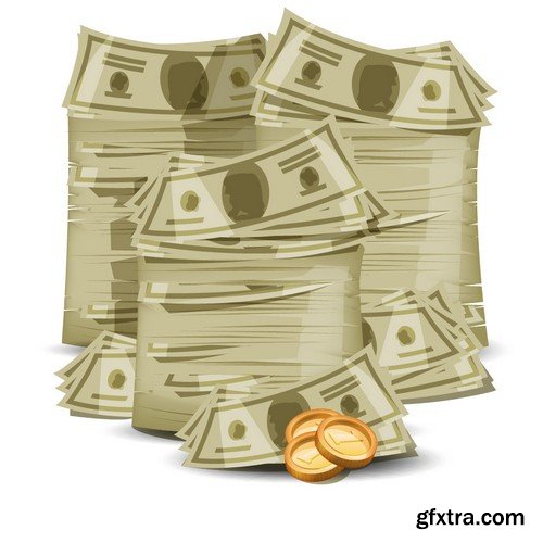 Stock Vectors - Money 2, 25xEPS