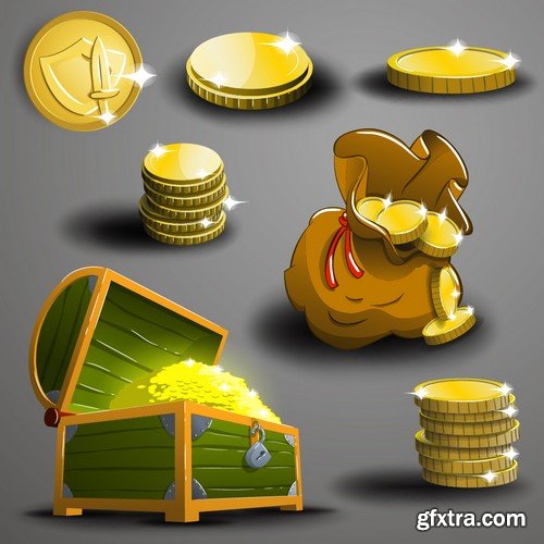 Stock Vectors - Money 2, 25xEPS