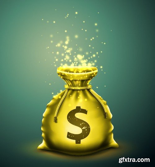 Stock Vectors - Money 2, 25xEPS