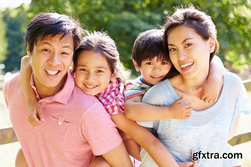 Stock Photos - Family 2, 25xJPG