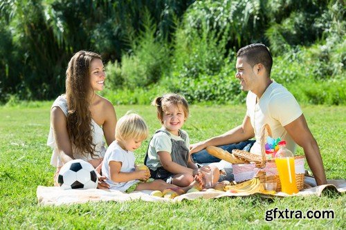 Stock Photos - Family 2, 25xJPG