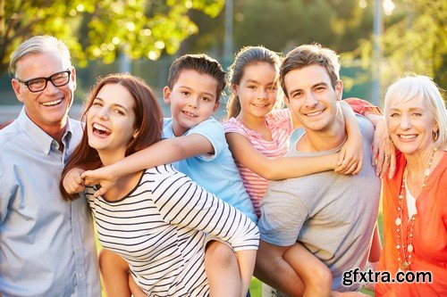 Stock Photos - Family 2, 25xJPG