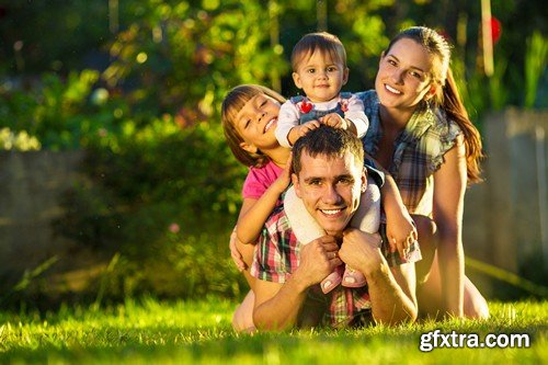 Stock Photos - Family 2, 25xJPG