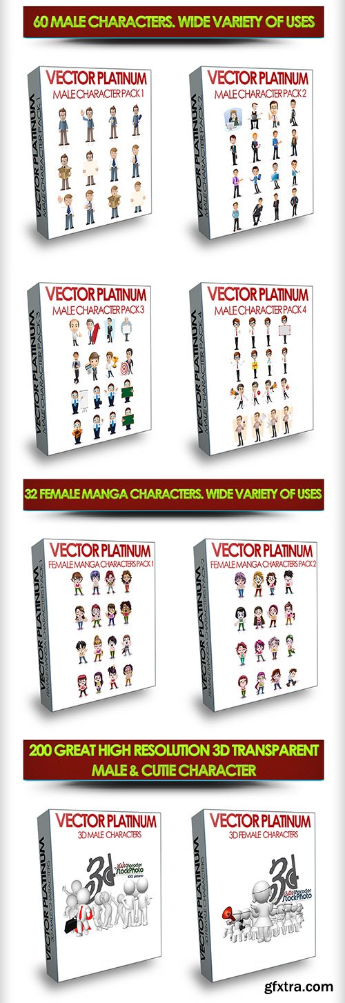 Vector Character PLATINUM Bundle