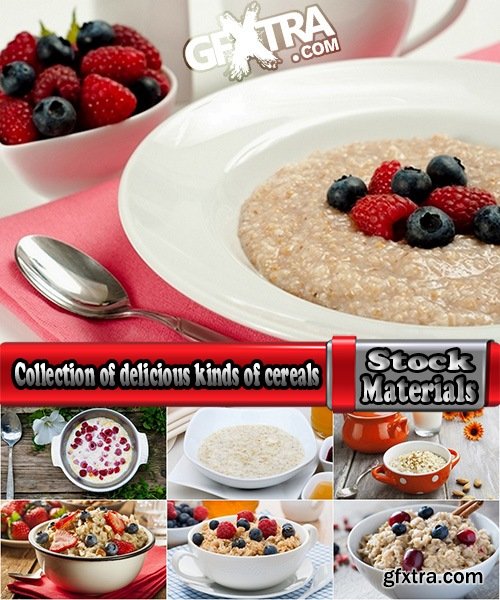 Collection of delicious kinds of cereals 25 HQ Jpeg