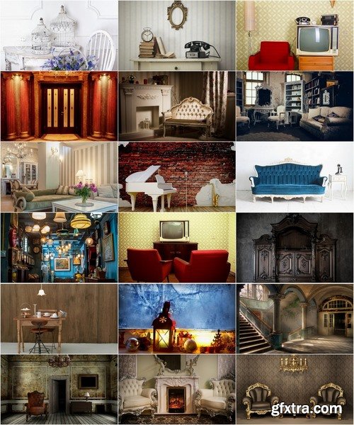 Collection of vintage interiors 25 HQ Jpeg