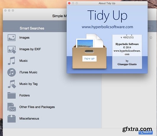 Tidy Up 4.0.2 Multilangual MacOSX