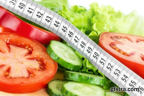 Stock Photos - Healthy lifestyle, health food, 25xJPG