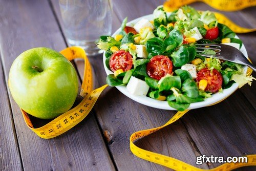 Stock Photos - Healthy lifestyle, health food, 25xJPG