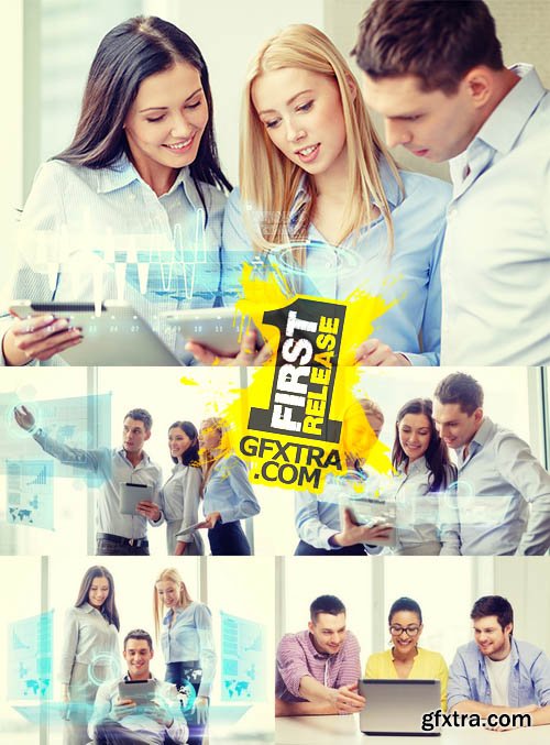 Stock Photos - Business Team Working