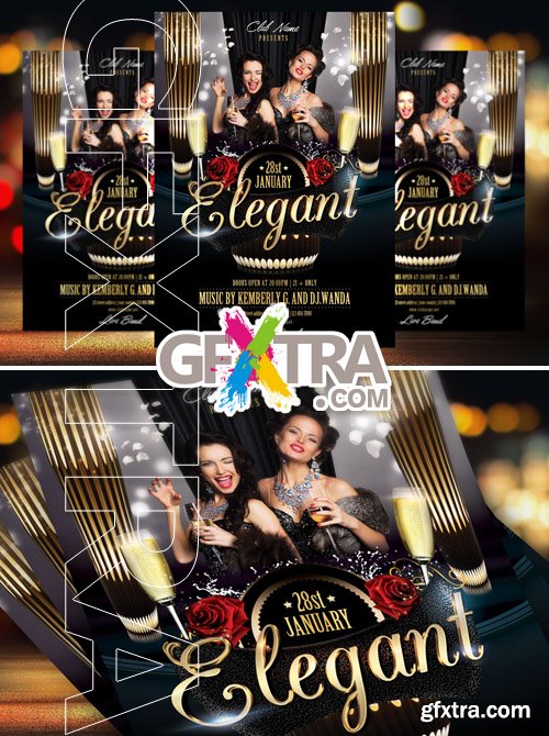 Elegant Party Flyer Template