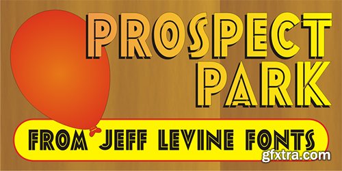 Prospect Park JNL - 1 font: $25.00