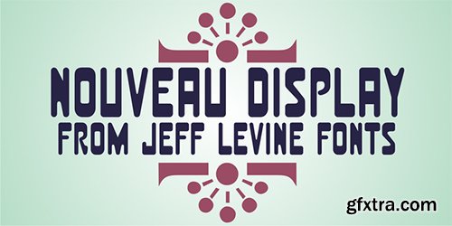 Nouveau Display JNL - 1 font: $25.00