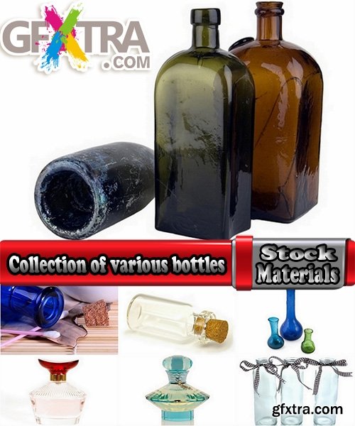 Collection of various bottles 25 HQ Jpeg