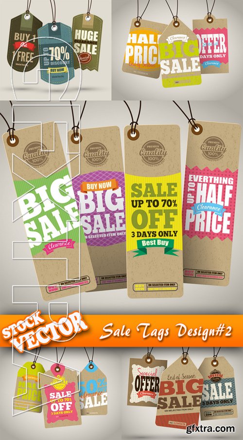 Stock Vector - Sale Tags Design#2